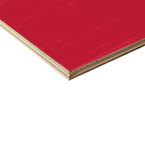 Фанера березовая лам. ФОФ 12мм сорт II/II 240/240 2500х1250мм RD (красный цвет)